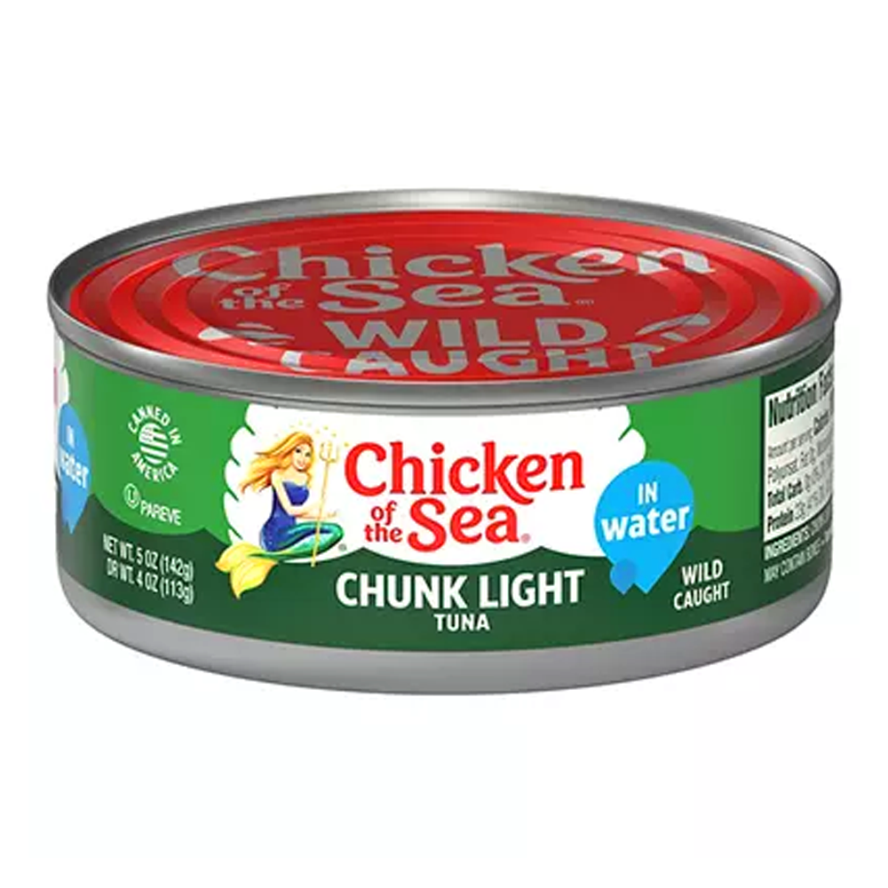 Canned Chunk Tuna White with Water – 5 oz (142 gr)